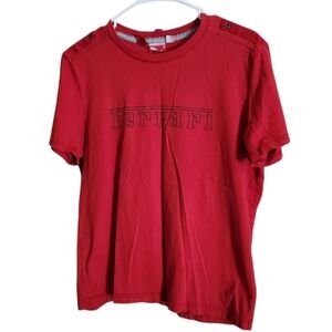 Puma X Ferrari Short Sleeve Shirt Men's Sz M